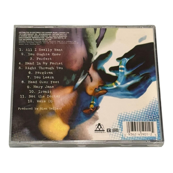 Alanis Morissette CD Jagged Little Pill 1995 Alternative Rock Pop Album Maverick - Picture 10 of 10